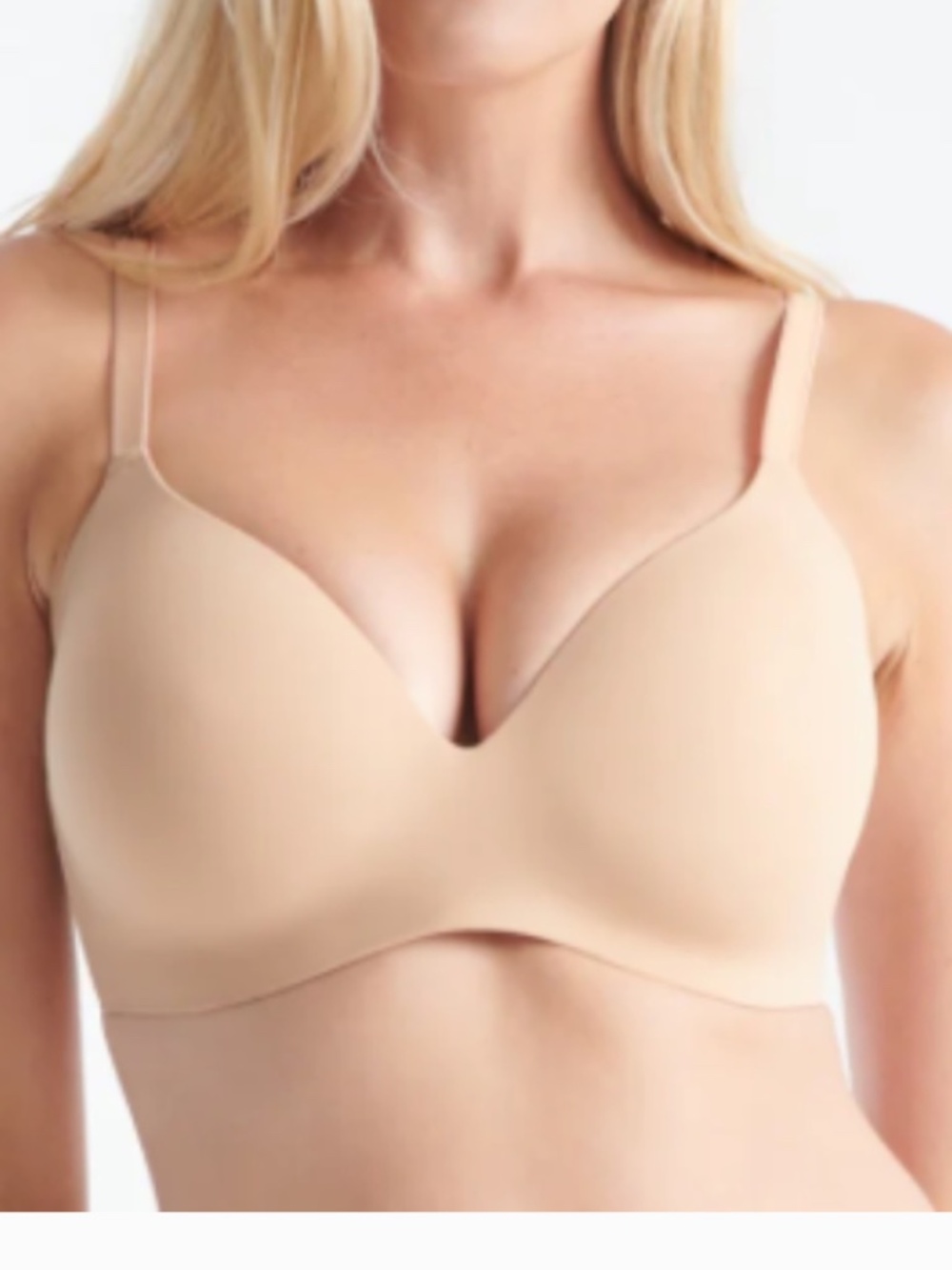 Knix Wingwoman Contour Br Sz 7 in Warm Sand